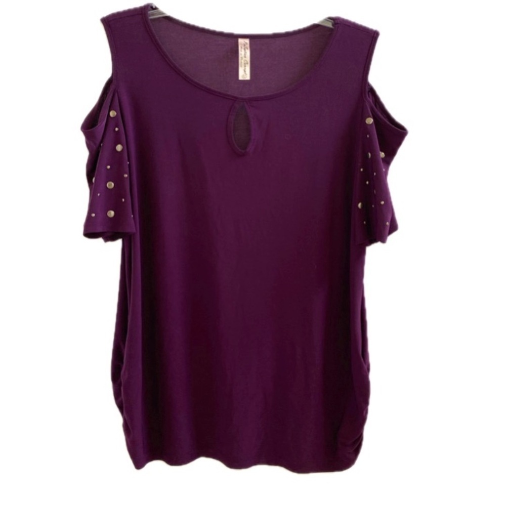 Women's/Juniors Cold Shoulder Top Size: Large